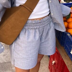 Djerf avenue Breezy Shorts Grey